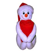 X'mas Snowman w/Blanket