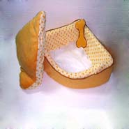 Dog Bed w/Bone