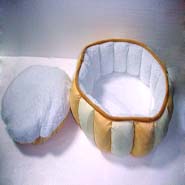 Round Dog Bed